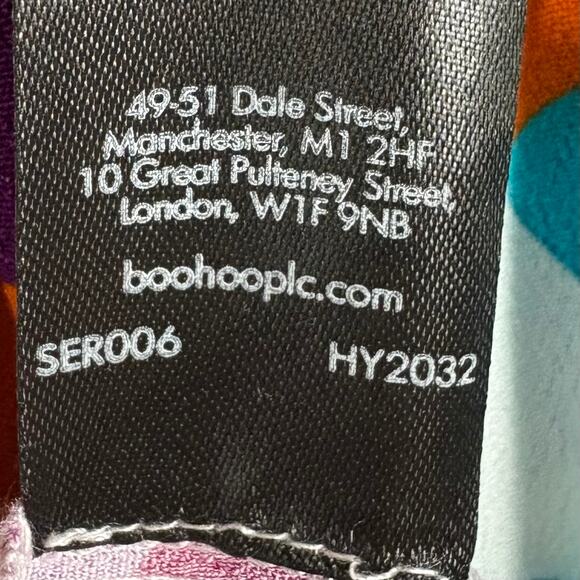 Karen Millen Womens Abstract Woven Shell Top Sleeveless Round Neck Multi 10 - Picture 9 of 12